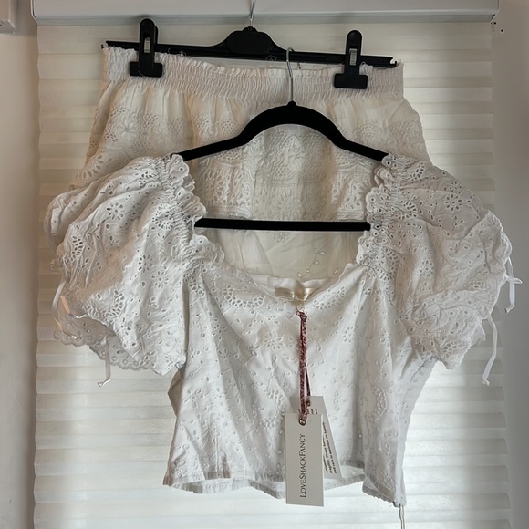 LoveShackFancy matching set NWT - Picture 3 of 5